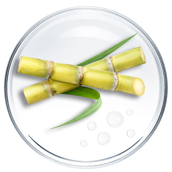 Clean ingredient with percentage